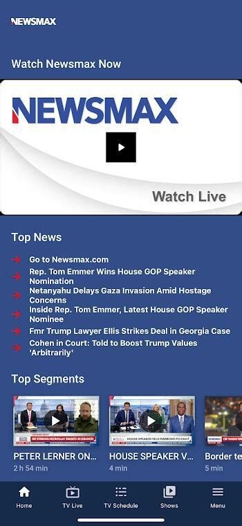 Newsmax. Newsmax TV is a “news powerhouse” -- says Forbes. It is America’s new cable news channel in 70 million homes. Get breaking news in politics, world events, finance and health. Watch Newsmax TV 24/7 live from our studios in New York, Washington, and around the globe. See hit shows with Greta Van Susteren, Rob Schmitt, Eric Bolling ...